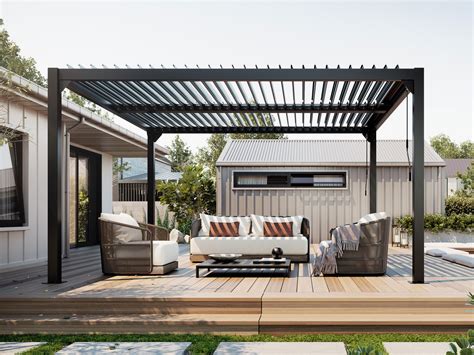 Introducing The Luxurious Sunbass Louvre Pergola Skybass Inc