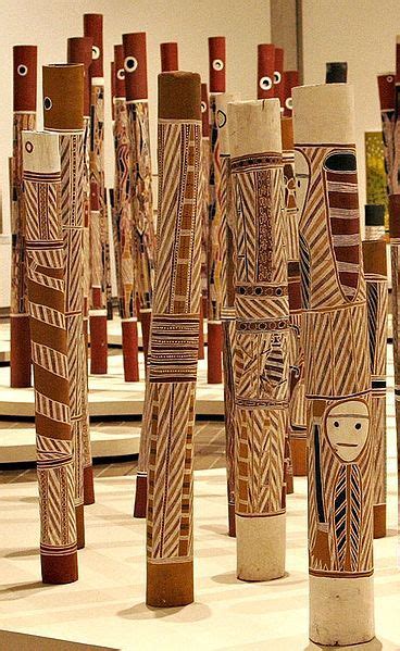 Hollow Log Tombs With Images Aboriginal Art Aboriginal Artwork