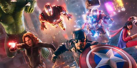 Marvels Avengers Nuevo Bug Hace Volar A Los Personajes
