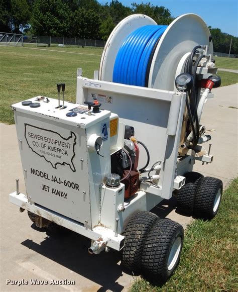 Sewer Equipment Of America Jaj 600r Sewer Easement Machine