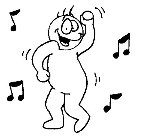 Black And White Clip Art Dancing Clip Art Library