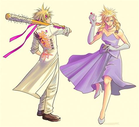 Cloud Strife Alternative Outfits Zelda Characters Disney Characters