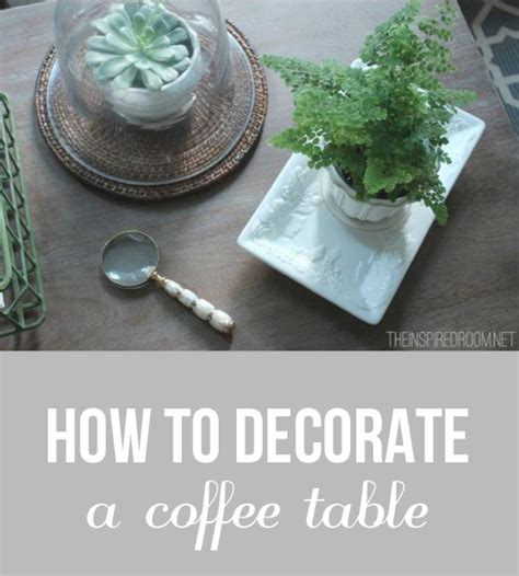 Starting with a tray or large bowl will make the whole vignette look more cohesive and grounded. Sea Glass Cottage : My Favorite Home Decorating Tips