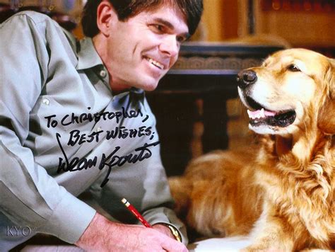 Chris Autographs Dean Koontz