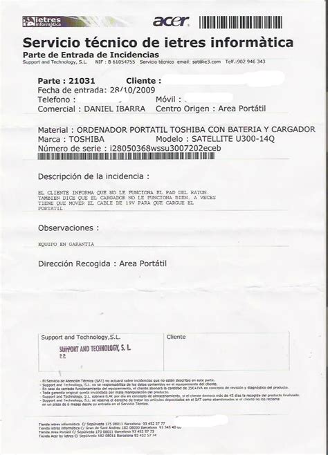 Español Documentos