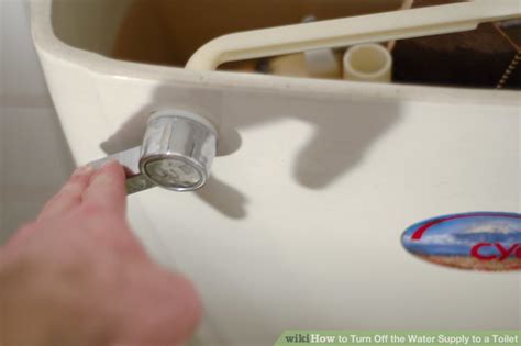 Unless it is a very strange arrangement, turning off the toilet on the first floor should only shut off the water to that toilet. How to Turn Off the Water Supply to a Toilet: 5 Steps