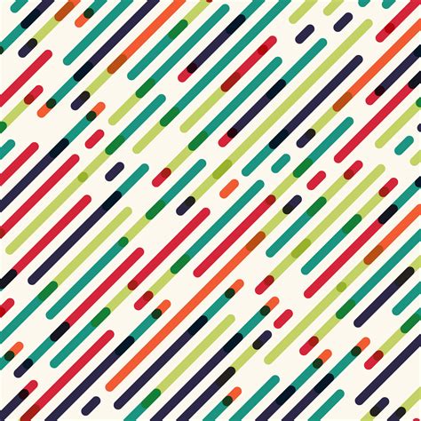 Abstract Seamless Diagonal Red Green And Blue Color Lines Pattern