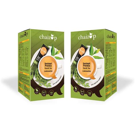 Buy ChaizupInstant Cardamom Premix Tea Karak Ready To Drink Chai With