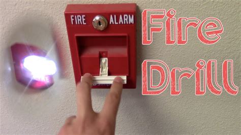 how to conduct a fire drill at an assisted living facility