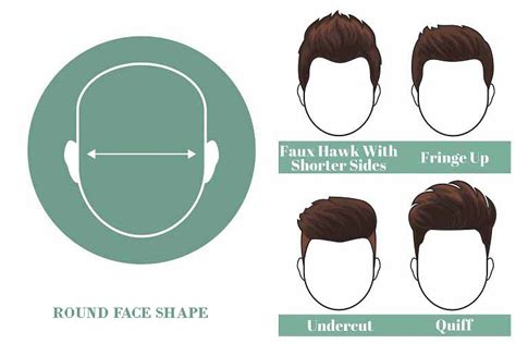 Men with a square face shape should consider trying out the textured crop haircut because the shorter length accentuates their the side swept clean fade adds definition and looks best on men with a round face shape. 40 Best Hairstyles for Men with Round Faces - AtoZ Hairstyles