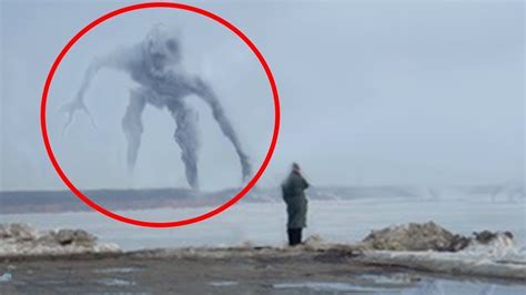 5 Giant Mysterious Creatures Caught On Camera Youtube