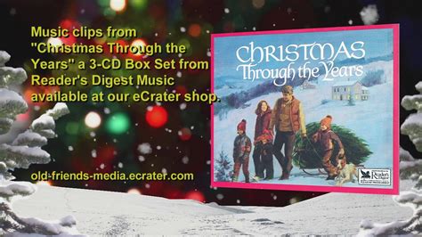 Christmas Through The Years Readers Digest 3 Cd Box Set Holiday Xmas