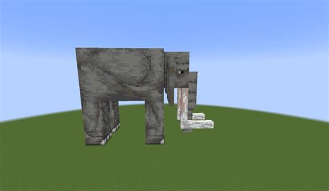 Made This Build Of Elephant From Alex Mobs Mod Rfeedthebeast