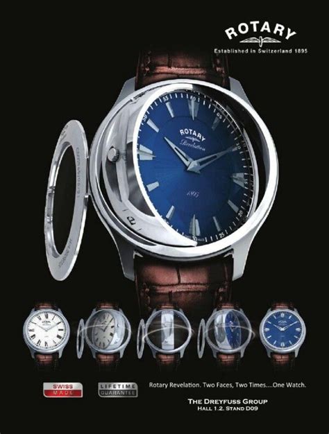 Rotary Revelation Baselworld Wristwatch Men Rotary Watches Watch Collection