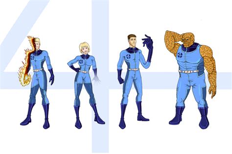 Fantastic Four Redesign By Green Jay On Deviantart