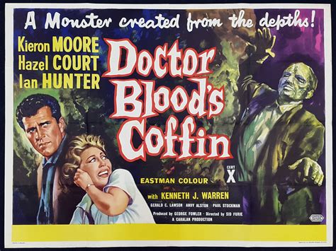 An uplifting story of a man who becomes an extraordinary surgeon, as well as an extraordinary person, once he experiences firsthand what it's like being an. DOCTOR BLOOD'S COFFIN (1961) Original vintage UK Quad Film ...