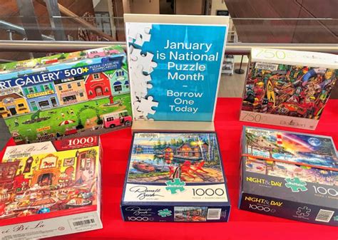 Athol Daily News January Is National Puzzle Month At Athol Public Library