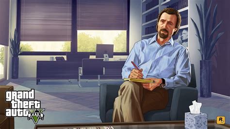 Wallpaper Grand Theft Auto V Rockstar Games Character Study Hd