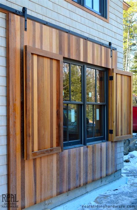 Exterior Barn Door With Windows Barn Windows Barn Door Shutters