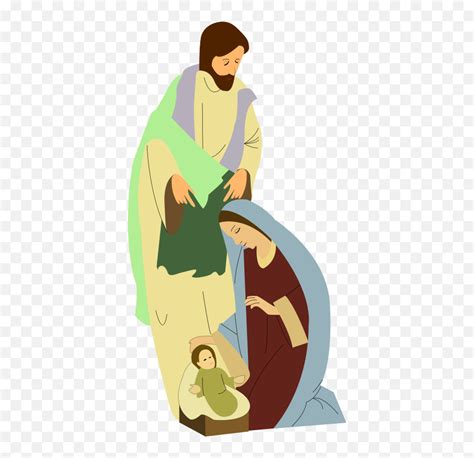 Nativity Religious Christmas Clipart Nativity Scene Clip Art Emoji