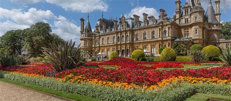 The South Front Of Waddesdon Manor Buckinghamshire Manor