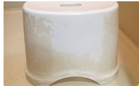 風呂場椅子の汚れ落としについて 会社寮の風呂場で使用してる、椅子が写真の Okwave