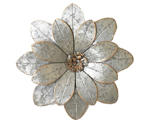 I Found A Galvanized Metal Flower Wall Décor At Big Lots For Less Find