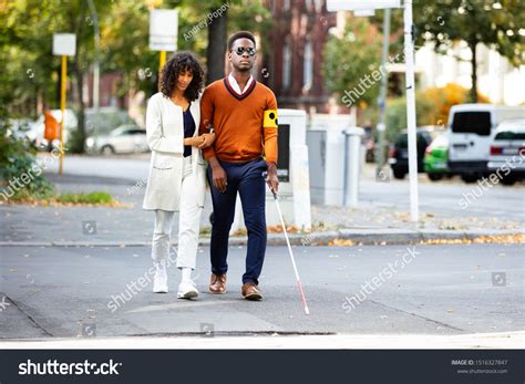 1166 Blind Person Crossing Road Images Stock Photos And Vectors