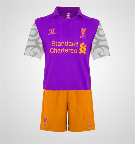 Let's download new liverpool fc kit and win more trophies in dream league soccer. Gruesome New Liverpool 2012/13 Third Kit Leaked - Purple ...