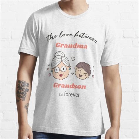 Grandma And Grandson T Shirt By Designer Shop Redbubble
