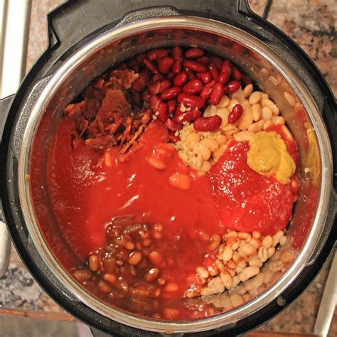 If you have ever had these beans i'm sure that you will agree. Instant Pot Baked Beans with Ground Beef - My Heavenly Recipes