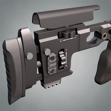 Remington Xm2010 Sniper Rifle 3d Model Obj 3ds C4d Lwo Lw Lws Hrc Xsi X