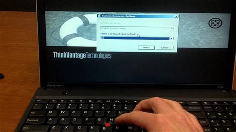 How to Restore a Lenovo ThinkPad to Factory Default Settings  YouTube