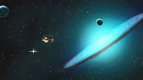 Wallpaper Video Games Pixel Art Galaxy Planet Science Fiction