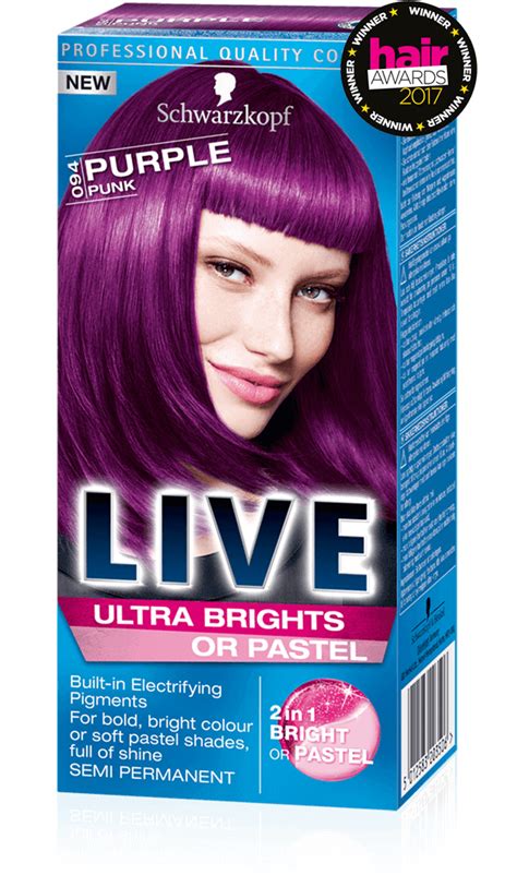 Supporting image for 094 Purple Punk | Dyed hair, Dyed hair purple, Light purple hair dye