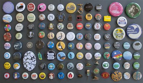 A Small Collection Of Mostly Pinback Buttons Coolcollections