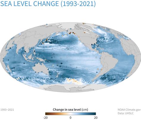 Climate Change Global Sea Level Noaa