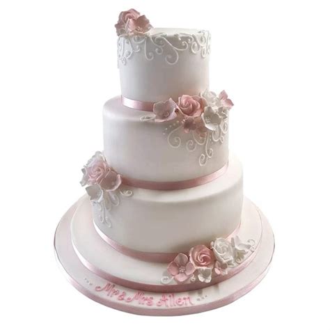 Spring Blossom Wedding Cake Greenhalghs Craft Bakery