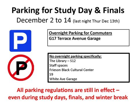 Overnight Commuter Parking In G17 Dec 2 To 14 Parking And Transportation