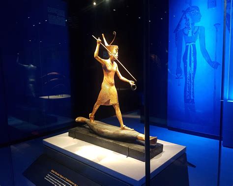 review the ambitious and intriguing tutankhamun exhibition at london s saatchi gallery review