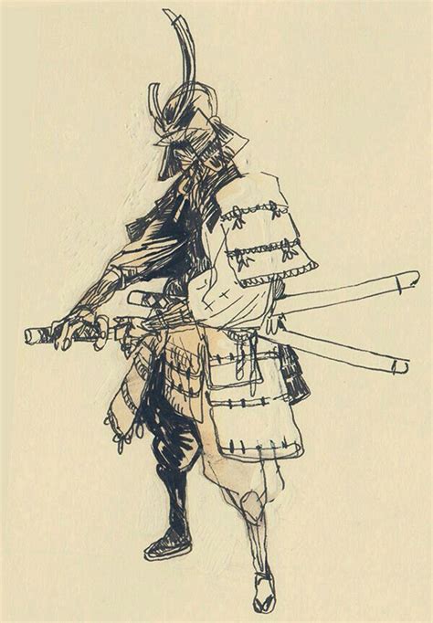 Samurai Drawing Samurai Artwork Art Drawings Sketches Cool Drawings