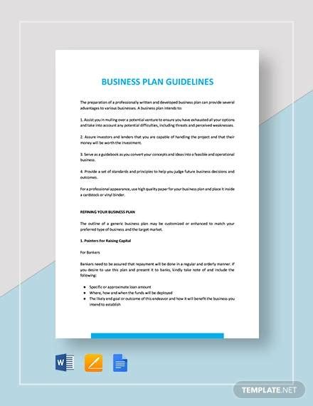 Sample Business Plan 10 Documents In Pdf Word
