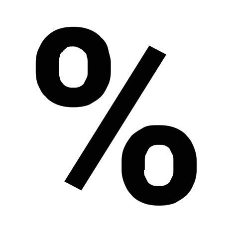 Percent Png Icon Png Transparent Image Download Size 1600x1600px