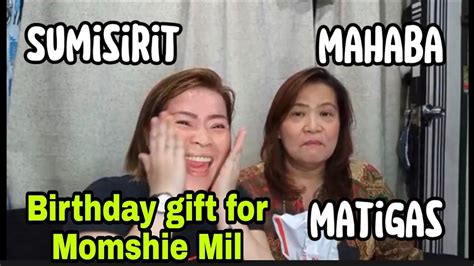 Ano Ang Matigas Mahaba At Sumisirit Na Birthday T Ni Momshie Mil