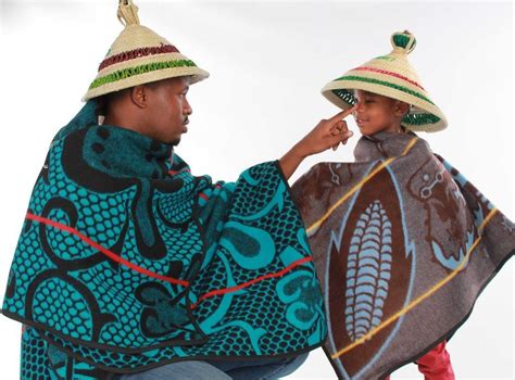 Mokorotlo Or Modiyanyeo Is A Cone Shaped Woven Hat With A Topknot Worn