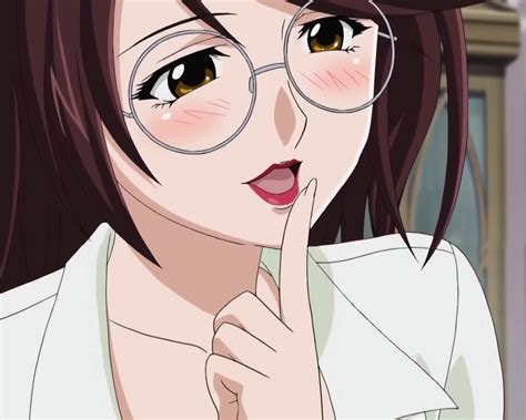 Anime Girl Glasses Pfp
