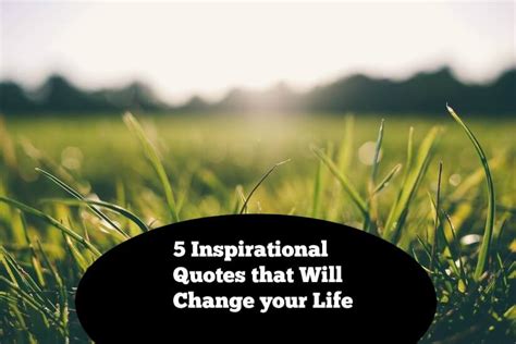 Positive Lifestyle 5 Inspirational Quotes That Will