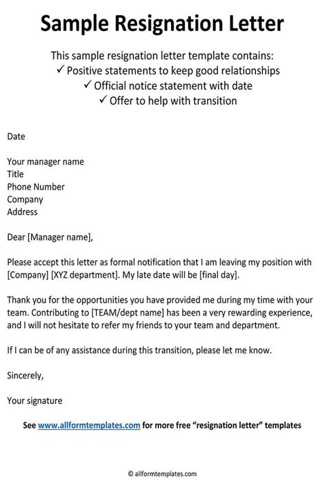 Perfect Info About Resignation Letter To Manager Professional Resume