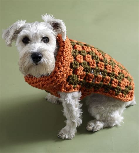 How To Crochet Dog Sweater Crochet Urban Granny Dog
