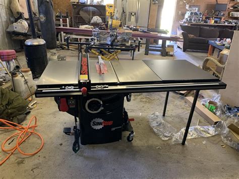 Ready To Run My New Grizzly G0883p Table Saw Rwoodworking